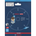 Bosch EXPERT Carbide Multi Wheel Keményfém vágótárcsa 115mm, 22,23mm 2608902488