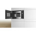Bosch Serie 6 Beépített mikrohullámú sütő, grill 59 x 38 cm Szálcsiszolt acél BEL554MS0