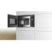 Bosch Serie 4 Beépíthető mikrohullámú sütő 59 x 38 cm Szálcsiszolt acél BFL553MS0