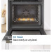 Bosch Serie 8 Beépíthető sütő mikrohullám funkcióval 60 x 60 cm Fekete HMG7764B1