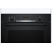Bosch Serie 4 Beépíthető sütő gőz funkcióval 60 x 60 cm Fekete HQA534EB3