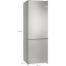 Bosch Serie 4 Szabadonálló, alulfagyasztós hűtő-fagyasztó kombináció 203 x 70 cm KGN492IAF
