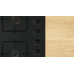 Bosch Serie 2 Gáz főzőlap 60 cm Edzett üveg, Fekete POH6B6K30