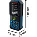 BOSCH GLM100-36CG PROFESSIONAL Lézeres távolságmérő 0601075700