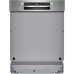 Bosch Serie 2 Félig beépíthető mosogatógép 60 cm Szálcsiszolt acél SMI2HVS06E