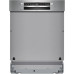 Bosch Serie 4 Félig beépíthető mosogatógép 60 cm Szálcsiszolt acél SMI4HCS07E