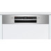 Bosch Serie 4 Félig beépíthető mosogatógép 60 cm Nemesacél