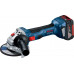 BOSCH GWS 18V-7 PROFESSIONAL Akkus sarokcsiszoló (18V/2x4,0Ah) L-BOXX 06019H9005