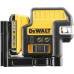 DeWALT DCE0822D1R-QW Akkus vörös keresztlézer függőónnal XR (10,8V/1x2,0Ah) Tstak