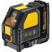 DeWALT akkus piros keresztlézer 10,8V DCE088LR-XJ