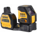 DeWALT DCE088NG18 Lézeres önszintező kereszt, zöld sugár 18V - csak test, TStak tok