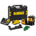 DeWALT DCE089D1G18-QW 3X360 Zöld keresztlézer (1x2,0Ah/18V/12V)