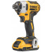DeWALT DCF887D2-XJ Akkus ütvecsavarozó 1/4" XR (205Nm/18V/2x2,0Ah) Tstak