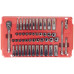Milwaukee 4932464944 Racsnis dugókulcs készlet metrikus és colos méret (50 részes)