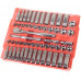 Milwaukee 4932464946 Dugókulcs készlet racsnis 3/8 , 56 részes