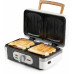 DOMO Szendvicssütő – Grill – Gofrisütő – 3 az 1-ben (1100 W), fehér DO9277C