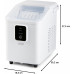 DOMO Kompresszoros jégkészítő (0,8l/120W), fehér DO9292IB