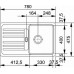 KIÁRUSÍTÁS FRANKE Euroform EFG 614-78 fragránit mosogató, szürke 114.0120.090 KIÁLLÍTOTT