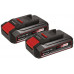 Einhell PXC-Twinpack CB Akkumulátor szerr (18V/2x2,5Ah) 4511524