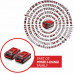 Einhell PXC Akkumulátor 2x (18V/4,0Ah) Twinpack 4511629
