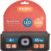 EXTOL Light sapka kivehető LED-es tölthető homloklámpával, narancs/khaki 43460