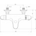 EXTOL Balletto termosztátos fali kádtöltő csaptelep, 150 mm, króm 81025