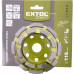 EXTOL Gyémánt csiszolókorong 115 mm x 22,2 mm, kétsoros 903024