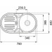 FRANKE Baltic BTN 614 rozsdamentes mosogató 101.0056.784