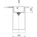 Franke Centro CNG 611-62 TL/7 Fragránit mosogató, 620 x 500 mm, matt fekete 114.0637.434