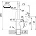Franke FS 3235.094 LINA SMART Konyhai csaptelep, fehér 115.0728.485