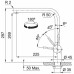 FRANKE FC 3834 Atlas Neo mosogató csaptelep, rozsdamentes acél 115.0521.435