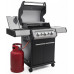 G21 Costarica BBQ Premium Line gázgrill, 5 égőfej + ingyenes nyomáscsökkentő 6390370