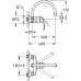 GROHE Eurosmart egykaros mosogatócsap, króm 32482002