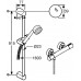 KLUDI Zenta Shower Duo zuhanyszett, króm 6057705-00