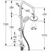KLUDI A-Qa Dual Shower System zuhanyrendszer, króm 6609105-00