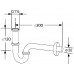 KLUDI csőszifon, G 1 1/4" króm 1026505-00