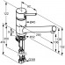 KLUDI Scope egykaros mosogatócsap, króm 339390575