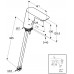KLUDI Balance elektronikus mosdócsap, króm 5220005