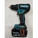 Makita DDF485RFJ akkus fúró-csavarbehajtó Li-ion LXT, 2x 18V/3,0 Ah, Makpac SZERVIZELT