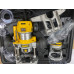 DeWALT D26204K-QS Felsőmaró/élmaró 2v1 (900W/8mm) koffer