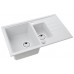 ALVEUS INTERMEZZO 70 gránit mosogató, 780 x 480 mm, fehér