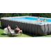 INTEX Ultra Rectangular Frame Pools Set medence vízforgatóval, 975 x 488 x 132 cm 26374GN