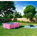 INTEX Rectangular Frame Pink Fémvázas medence, 220 x 150 x 60 cm 28266NP