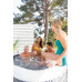 INTEX PureSpa Greystone Bubble Deluxe Felfújható jakuzzi 4 személy részére S2 28450