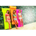 INTEX Neon Frost matt gumimatrac 183 x 76 cm, narancssárga 59717