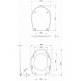 Kolo Rekord Duroplaszt WC ülőke fém zsanér K90111000