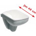 KOLO Nova Pro szögletes fali WC csésze M33104000