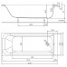 KOLO Rekord jobbos kád 170 x 70 cm Antislide XWP1670101