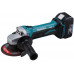Makita DGA452RTJ Akkus sarokcsiszoló 115 mm LXT (2x5,0Ah/18V) Makpac