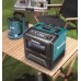 Makita MW001GZ Akkus mikrohullámú sütő 500 W, 8 L, Li-ion XGT 40V, akku és töltő nélkül